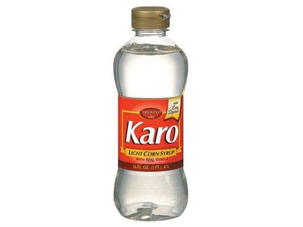 கரோ சிரப் மற்றும் நீர்