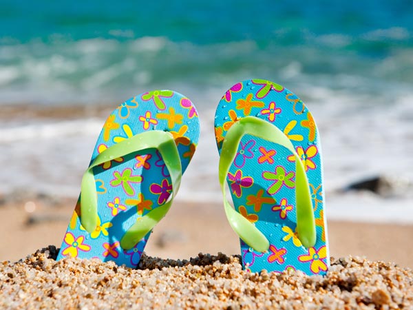 சரியான செருப்பு அணிதல்