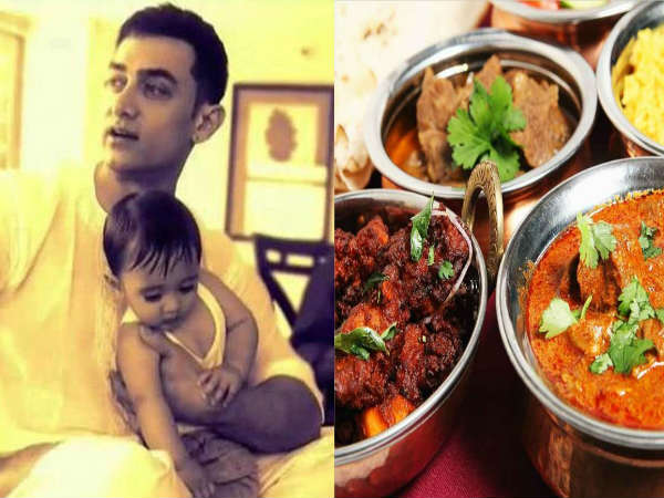 அமீர்கான்- மொகலாய் உணவுகள்