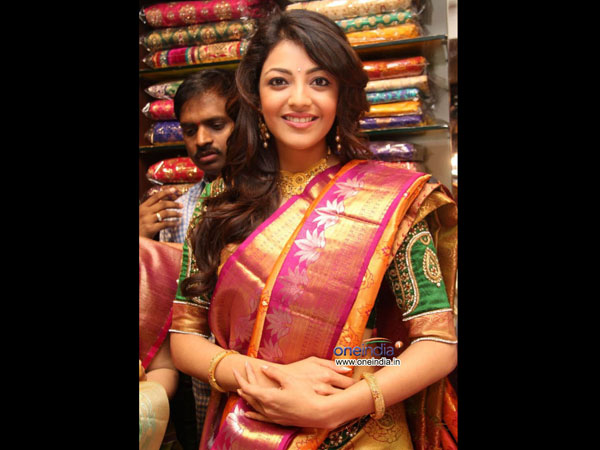 பிங்க் மற்றும் ஆரஞ்சு கலந்த புடவை