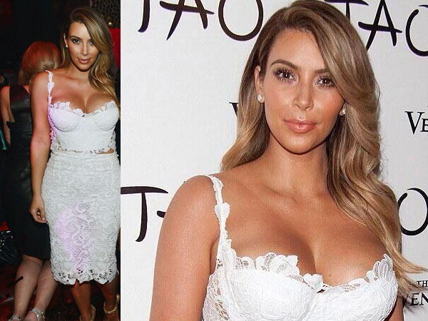 வெள்ளை நிற லேஸ் ஆடை 