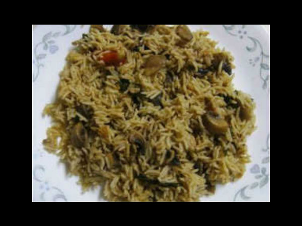 காளான் பிரியாணி