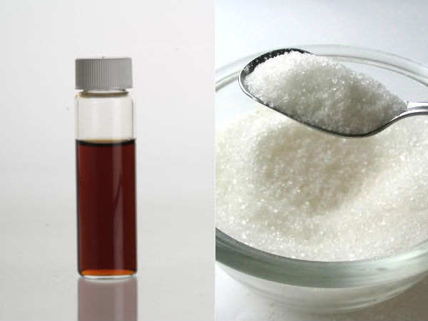 வென்னிலா மற்றும் சர்க்கரை ஸ்கரப்