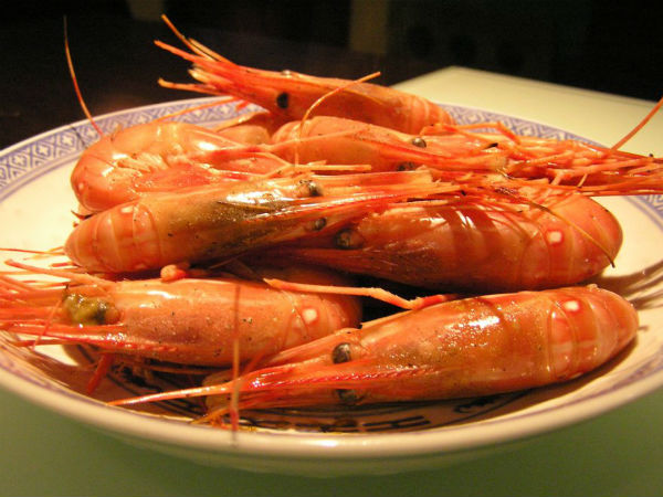 ட்ரங்கன் இறால் (Drunken shrimp)