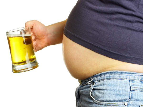 தொந்தியை உண்டாக்குவதில்லை பீர்