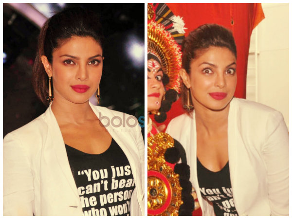 பிரியங்காவின் மேக்கப்