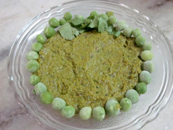 பச்சை பட்டாணி சட்னி