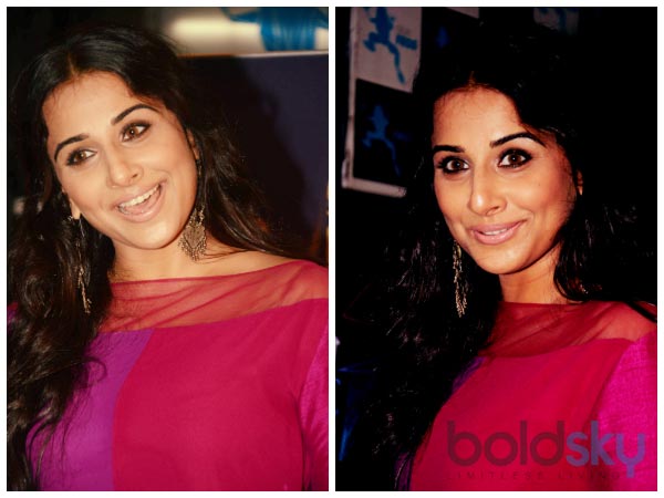 வித்யா பாலன் மேக்கப்