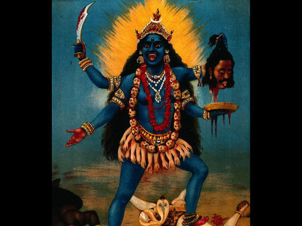 சிவபெருமானும் காளியும் 