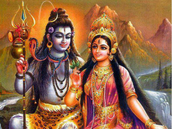 சிவபெருமானும் காளியும் 