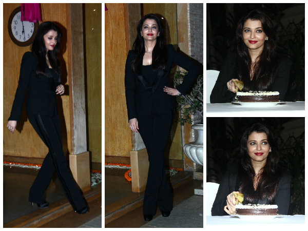 Aishwarya Rai In Roberto Cavalli For Birthday Party 