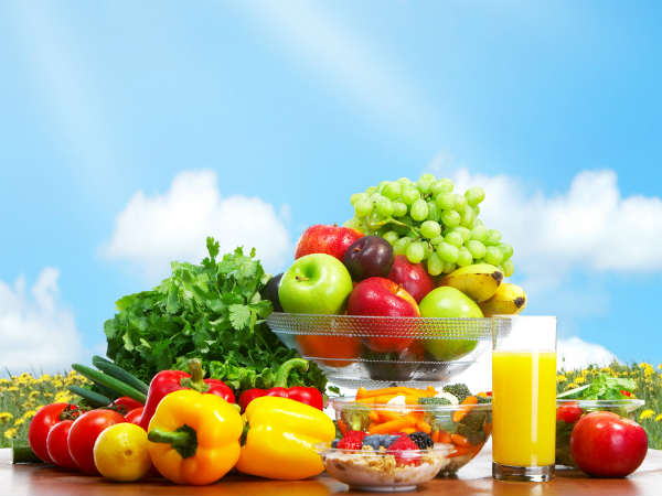 பழங்கள் மற்றும் காய்கறிகளை உட்கொள்ளவும்