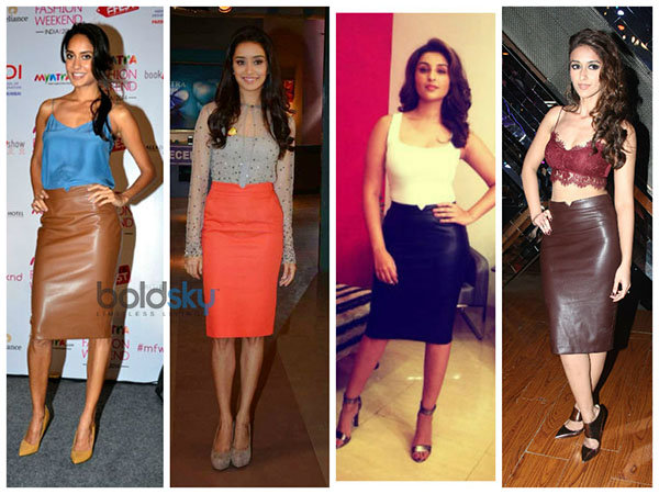 ஜாரா ஸ்கர்ட்டில் மற்ற நடிகைகள்