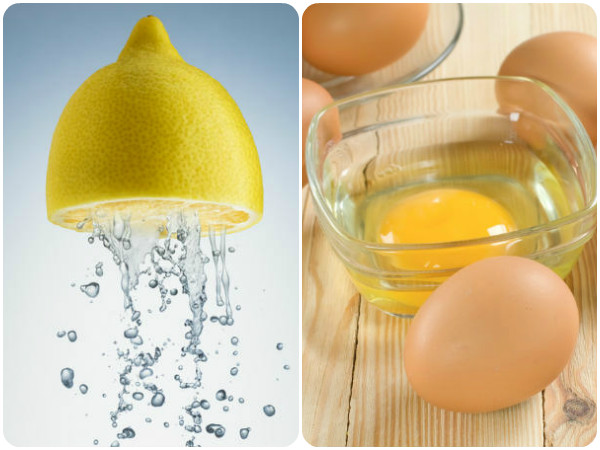 எலுமிச்சை மற்றும் முட்டை