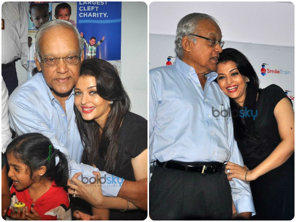 தந்தையுடன் ஐஸ்வர்யா தந்தையுடன் ஐஸ்வர்யா