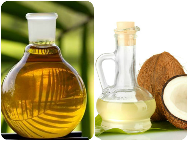 விளக்கெண்ணெய் மற்றும் தேங்காய் எண்ணெய்
