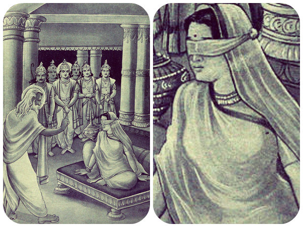 காந்தாரியின் வெறுப்புணர்வு