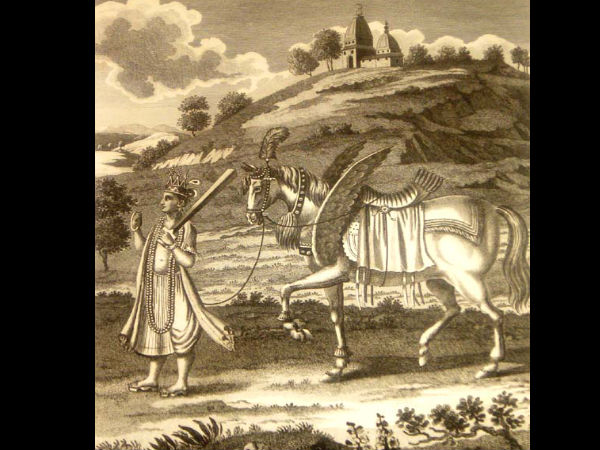 கருமை நிற கல்கி பகவான்