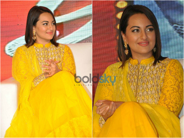 சோனாக்ஷியின் மேக்கப்