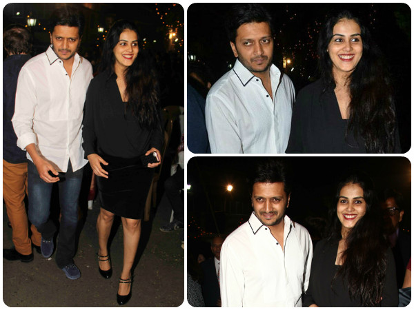 ரித்தேஷ் உடன் ஜெனிலியா ரித்தேஷ் உடன் ஜெனிலியா