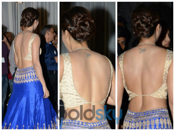 சமந்தாவின் டாட்டூ சமந்தாவின் டாட்டூ