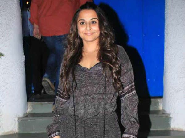 வித்யா பாலனின் ஹேர் ஸ்டைல்