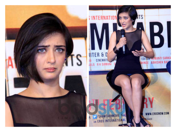 அக்ஷராவின் மேக்கப்