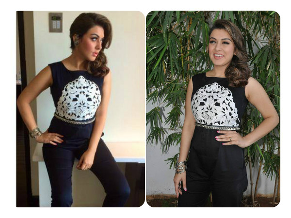 ஹன்சிகாவின் உடை