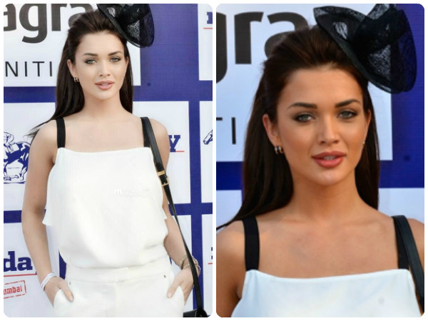 Actress Amy Jackson At Mid-Day Trophy 2015