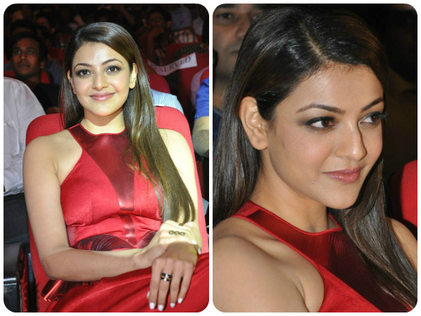 காஜலின் மேக்கப் 