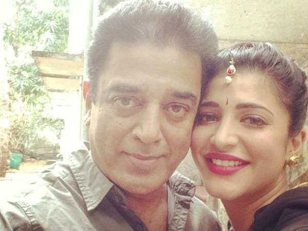 அப்பாவுடன் ஸ்ருதி