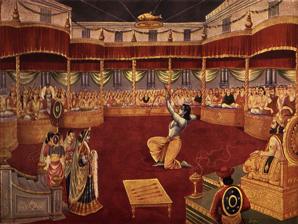 திரௌபதியின் சுயம்வரத்தில் துரியோதனன் கலந்து கொள்ளவில்லை