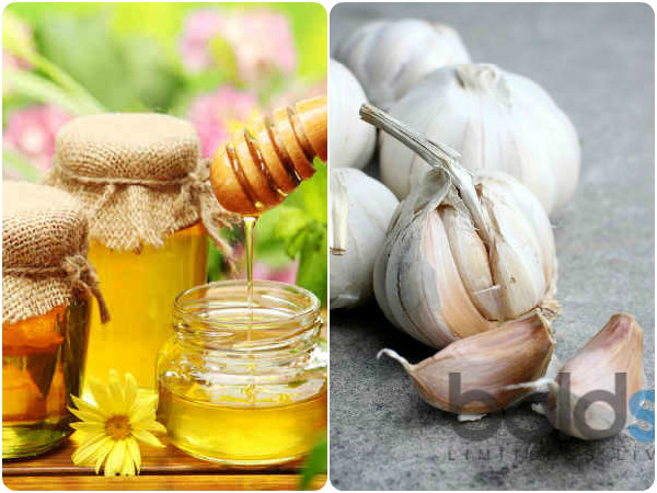  தேன் மற்றும் பூண்டு