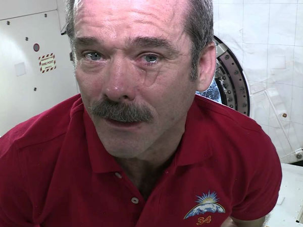 விண்வெளியில் உங்களால் அழ முடியாது 