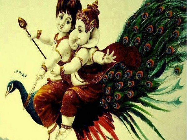 விநாயகர் மற்றும் முருகன்