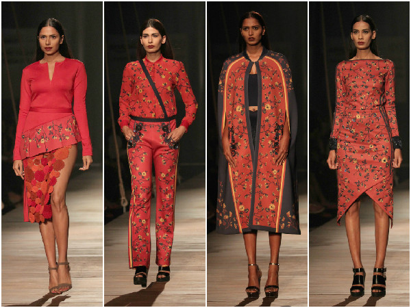 பூ பிரிண்ட் செய்யப்பட்ட உடைகள்