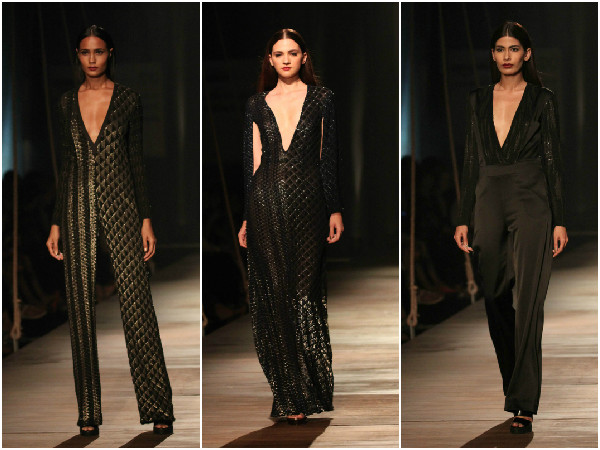 டீப் நெக் கொண்ட உடைகள்