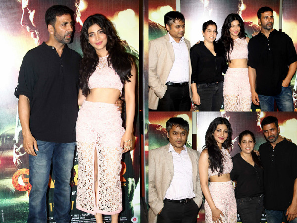 ஸ்ருதியின் ஹேர் ஸ்டைல்