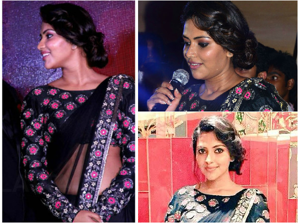 அமலா பாலின் ஹேர் ஸ்டைல்