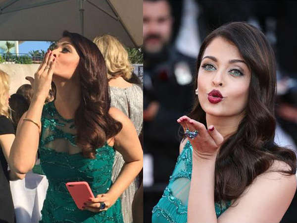 முத்தத்தைப் பறக்கவிட்ட ஐஸ்