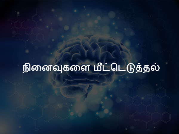  நினைவுகளை மீட்டெடுத்தல் 