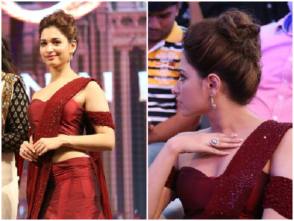 தமன்னாவின் ஹேர் ஸ்டைல்