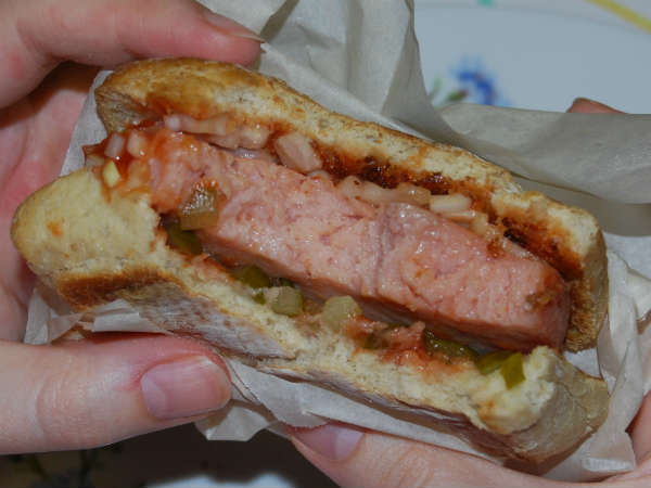 வறுத்த மூளை சாண்ட்விச் - அமெரிக்கா வறுத்த மூளை சாண்ட்விச் - அமெரிக்கா