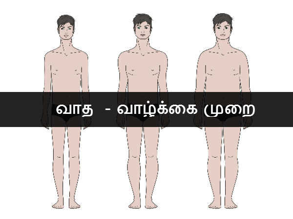 வாத - வாழ்க்கை முறை 