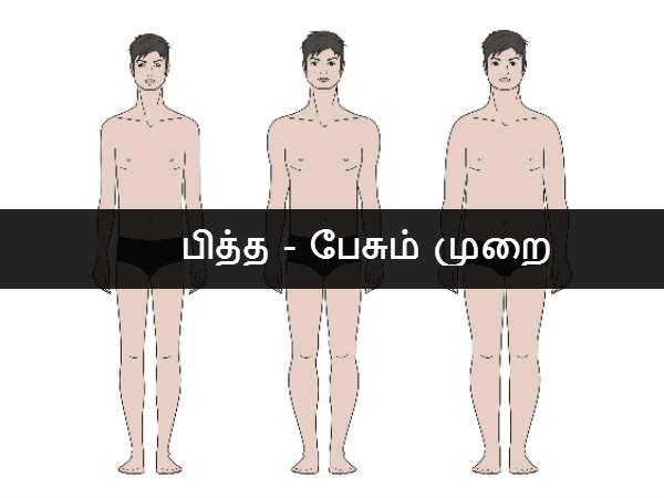 பித்த - பேசும் முறை 
