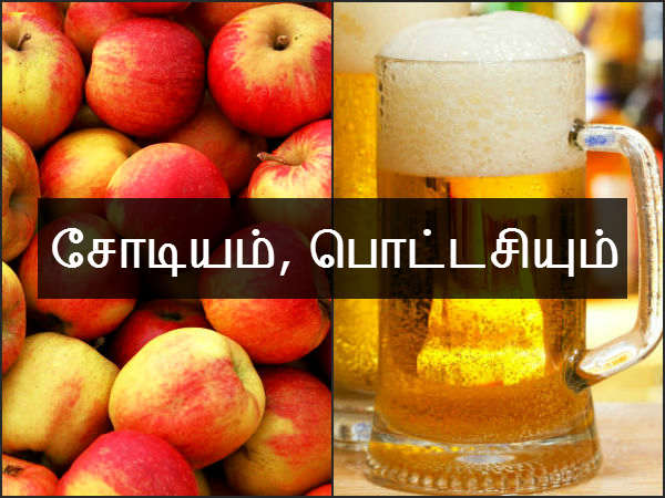 சோடியம், பொட்டசியும் 