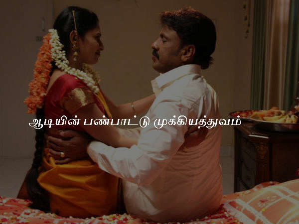 ஆடியின் பண்பாட்டு முக்கியத்துவம்