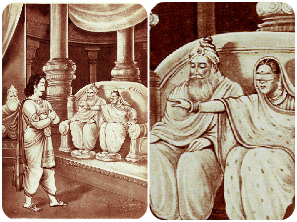 திருதிராஷ்டர் மற்றும் காந்தாரி