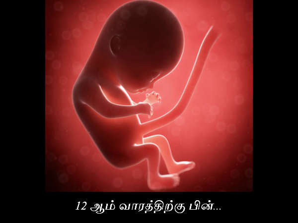 12 ஆம் வாரத்திற்கு பின்...
