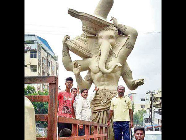 25 வகையான பாகுபலி விநாயகர் சிலைகள்!! 